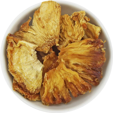 DRIED PINEAPPLE ORGANIC PIECES (RAW MATERIAL) (16 kg)