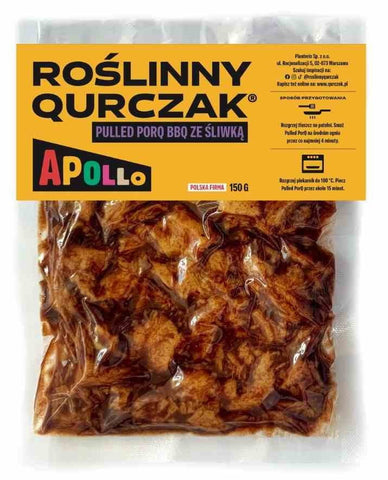 Apollo Vegetable Qurczak® PorQ BBQ effiloché avec prune 150g