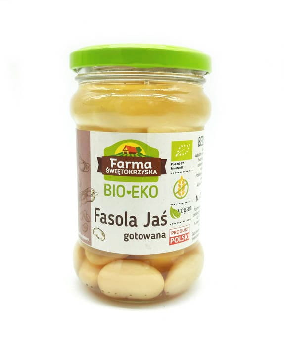 JAŚ BEANS CUITS SANS GLUTEN BIO 300 g (175 g) (POT) - FERME ŚWIĘTOKRZYSKA