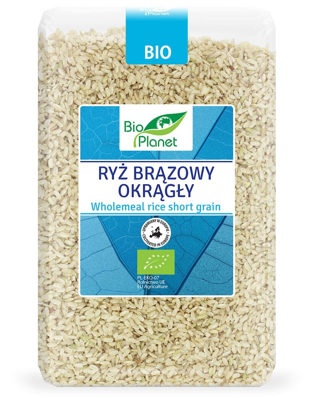 ORGANIC ROUND BROWN RICE 2 kg - ORGANIC PLANET