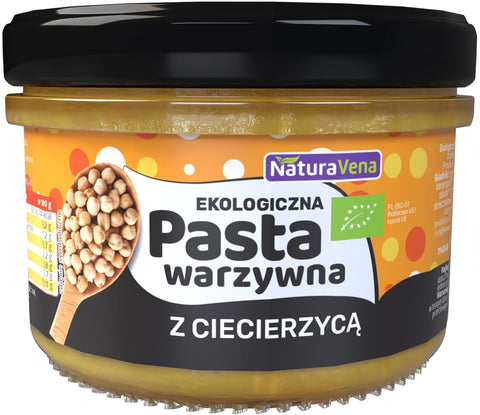 Vegetable paste with chickpeas 185 g Bio NATURAVENA