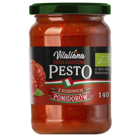 Pesto de tomates séchées Bio 140 g - Vitaliana