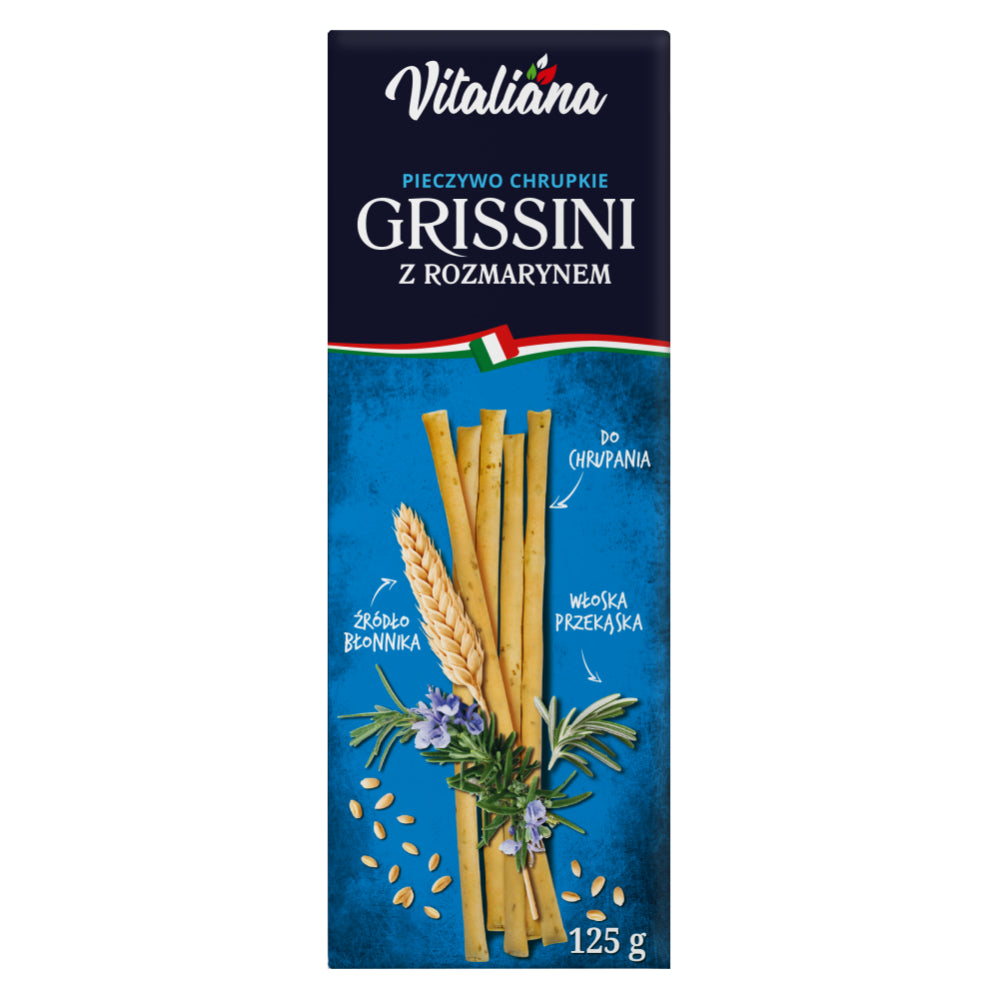 Grissini-Finger mit Rosmarin 125 g NaturAvena