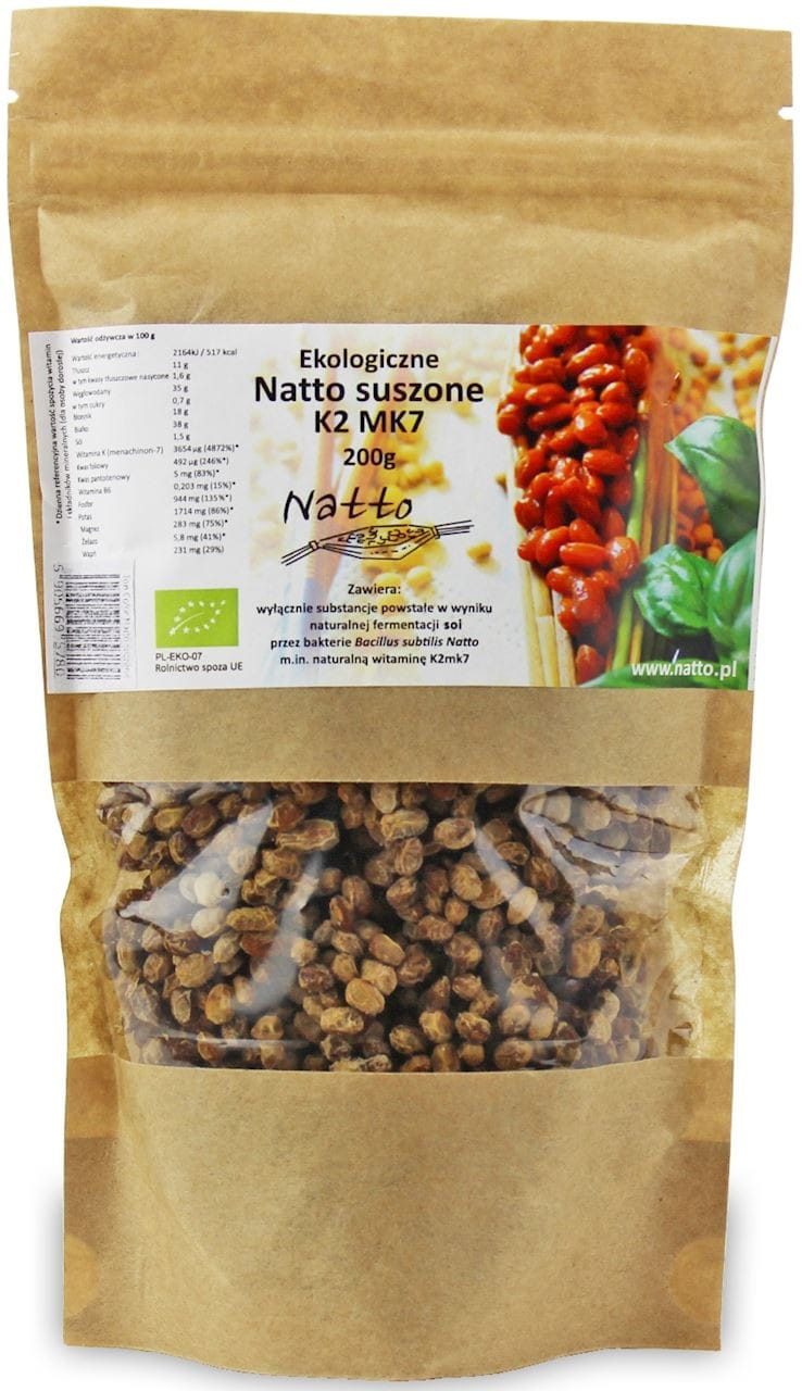 SOJA (NATTO) GETROCKNET BIO 200 g - NATTO