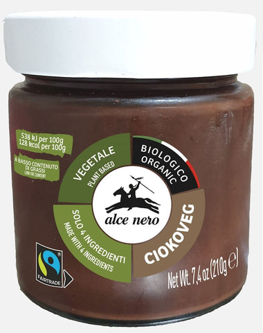 ROTE BOHNENCREME KAKAO FAIR TRADE BIO 210 g - ALCE NERO