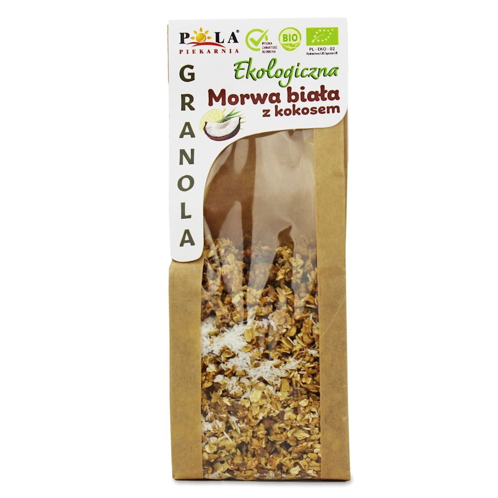 MOLWA BLANCHE - NOIX DE COCO SANS SUCRE AJOUTÉ BIO 200 g - POLA BAKERY