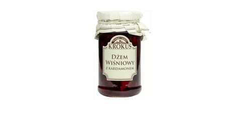 Cherry jam with cardamom 235g KROKUS