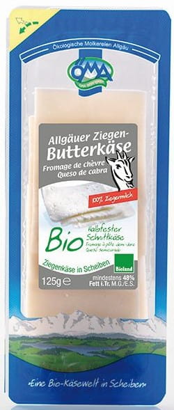 Ziegenkäsescheiben BIO 125 g - OMA