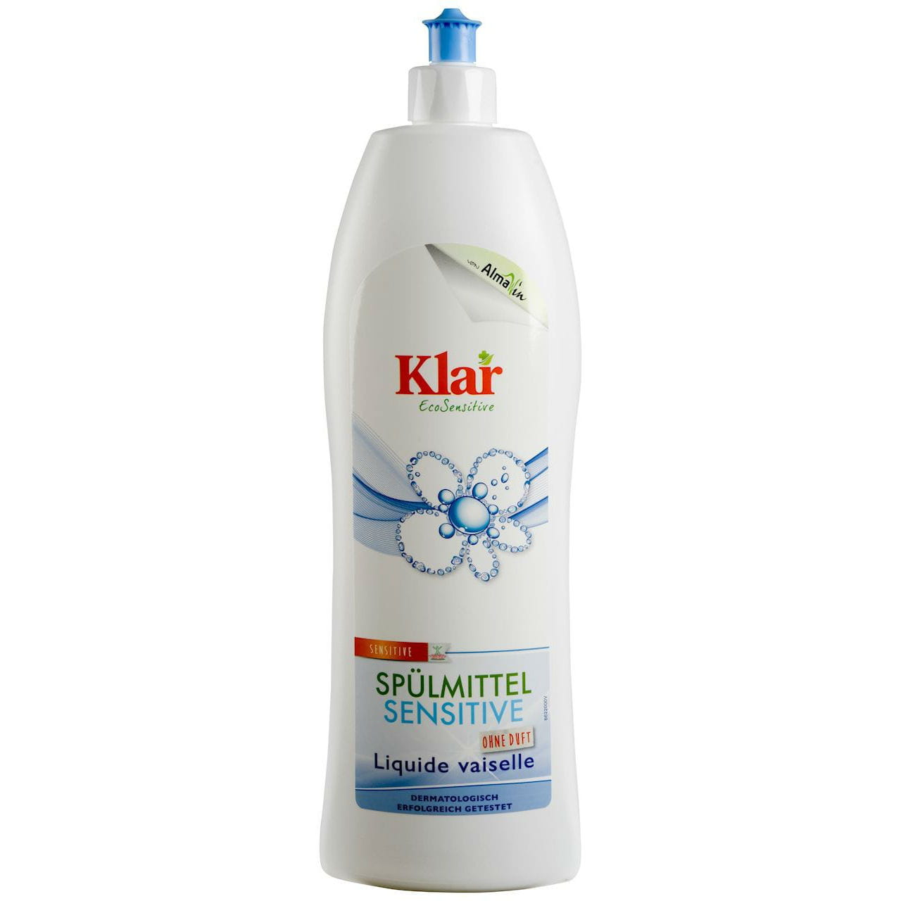 Geschirrspülmittel sensitiv eco 1000ml - KLAR