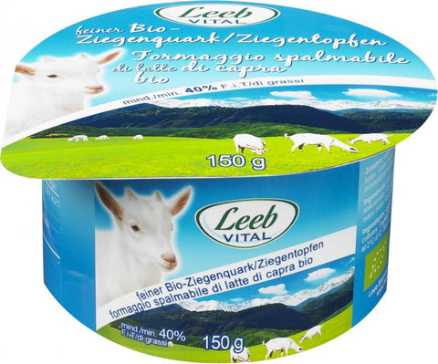 Ziegenquark 40% BIO 150 g - LEEB VITAL