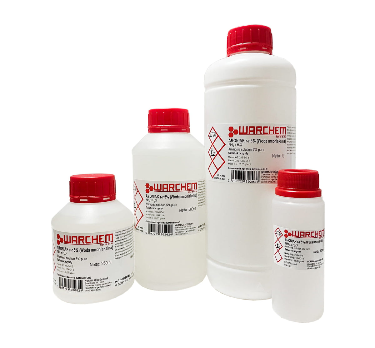 AMMONIAKWASSER 5 % (AMMONIA rr 5 %) – rein 100 ml WARCHEM