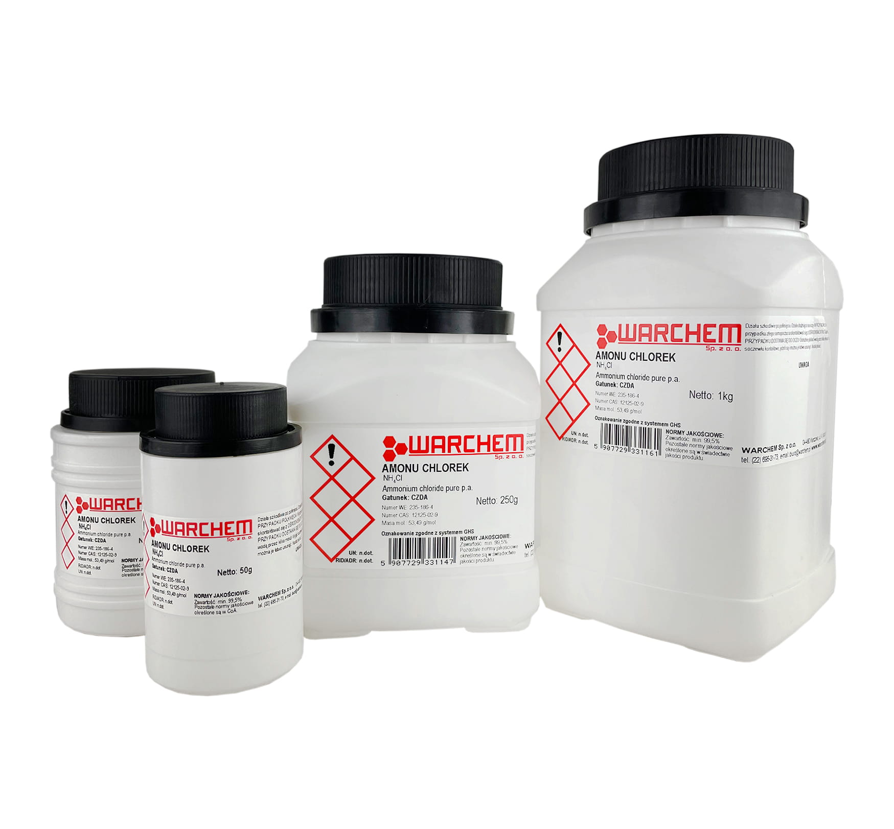 AMMONIUMCHLORID - REIN 50g WARCHEM