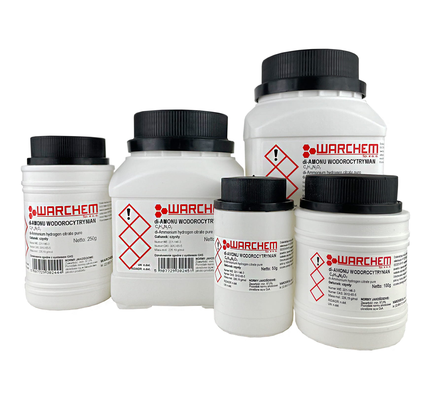 DI-AMMONIUMHYDROCITRAT - rein 50g WARCHEM