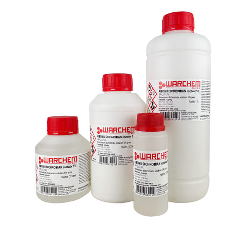 AMMONIUMDICHROMAT-Lösung 5 % - rein 100 ml WARCHEM