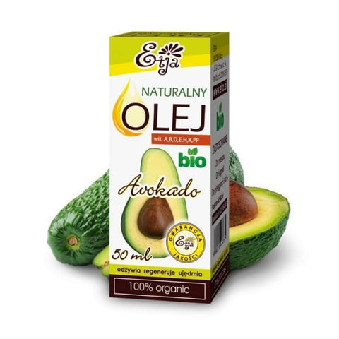 Avocadoöl BIO unraffiniert 50 ml ETJA