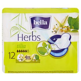 BELLA HERBS TILIA Damenbinden 12 STK