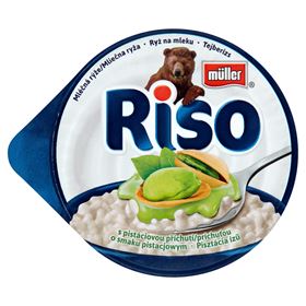 MULLER RISO MIT PISTAZIENGESCHMACK REIS AUF MILCH 200 G