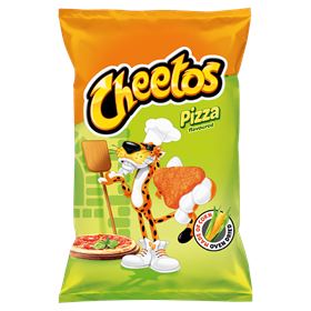 CHEETOS PIZZERINI MAIS-CRUNCHES MIT PIZZA-GESCHMACK 85 G 25 STÜCK