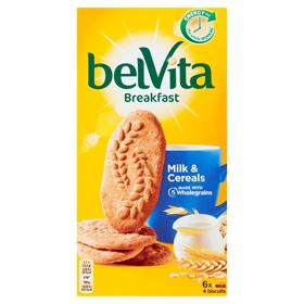 BELVITA FRÜHSTÜCKSCEREALS + MILCHKEKSE MIT VOLLKORN 300 G 10 PAKETE