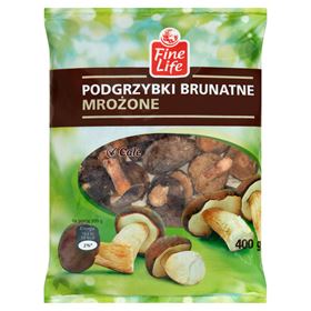 FINE LIFE Ganze GEFRORENE BRAUNE PILZE 400 G