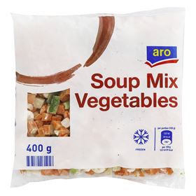 ARO-GEMÜSEMISCHUNG FÜR SUPPE, gefroren 400 g