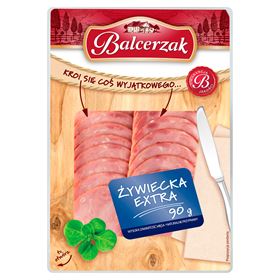 BALCERZAK I SPÓŁKA WURST ŻYWIECKA EXTRA SCHEIBEN 90G