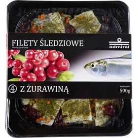 ADMIRAŁ HERINGSFILET MIT CRANBERRY 500 G