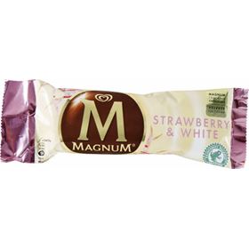 MAGNUM ERDBEER-WEIßES EIS 110 ML 20 STÜCK