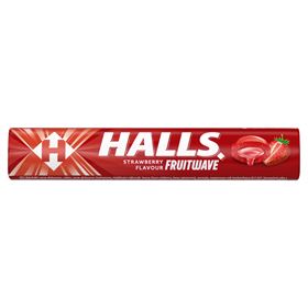 HALLS FRUITWAVE ERDBEER-SÜßIGKEIT 45G