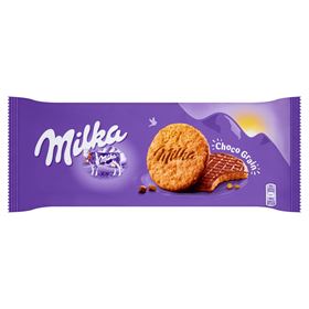 MILKA Schoko-Getreidekekse mit Haferflocken umhüllt von Alpenmilch-Milchschokolade, 126 g