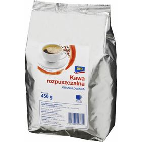 ARO KÖRNIGER LÖSLICHER KAFFEE 450G