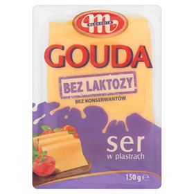 MLEKOVITA GOUDA LAKTOSEFREIER KÄSE IN SCHEIBEN 150 G