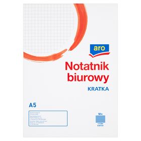 ARO NOTIZBUCH KARO 50 BLÄTTER A5 5 STK