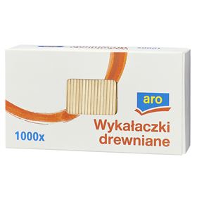 ARO HOLZZAHNSTICKER 2 X 65 MM 1000 STÜCK