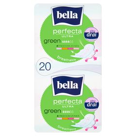 BELLA PERFECTA ULTRA GREEN Damenbinden 20 STK