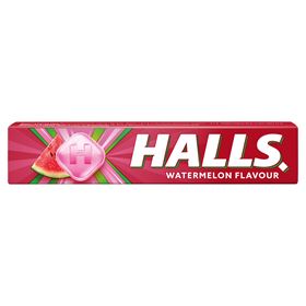 HALLS SÜSSIGKEITEN MIT WASSERMELONENGESCHMACK 33,5 G 20 STÜCK