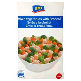 ARO GEMÜSEMISCHUNG GEFRORENE BROKKOLIMISCHUNG 2,5 KG