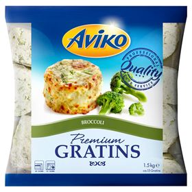 AVIKO PREMIUM KARTOFFELGRATINS MIT BROKKOLI 1,5 KG