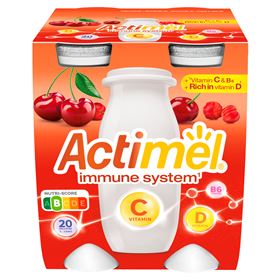 ACTIMEL FERMENTIERTE MILCH-KIRSCH-ACEROLA-GESCHMACK 400 G (4 X 100 G)