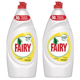 FAIRY LEMON SPÜLFLÜSSIGKEIT 900 ML 2 STÜCK