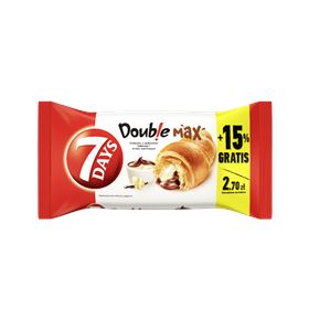 7DAYS DOUB!E SUPER MAX CROISSAN MIT KAKAOFÜLLUNG UND VANILLEGESCHMACK 110 G 18 STÜCK