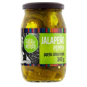 CASA DE MEXICO GRÜNE PAPRIKA JALAPENO IN SCHEIBEN 340 G