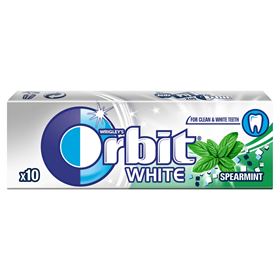 ORBIT WEISSE SPEEARMINT 10 DRAGES 600 STÜCK