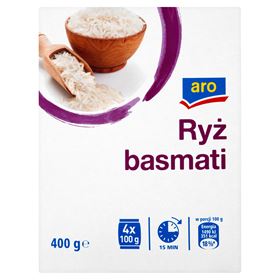 ARO BASMATI REIS 400 G 6 STK