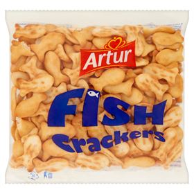 ARTUR FISCH GESALZTE CRACKER 90G 24 STÜCK