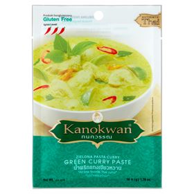 KANOKWAN GRÜNE CURRYPASTE 50G