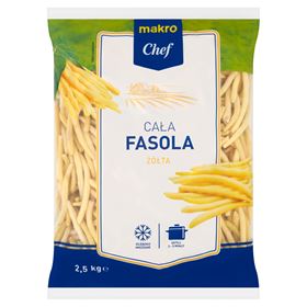 MAKRO CHEF GEFRORENE GELBE BOHNEN 2,5 KG