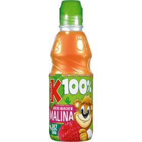 KUBUŚ 100 % HIMBEER-, KAROTTE- UND APFELGESCHMACK 300 ML 12 ST