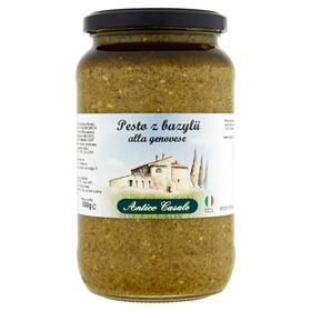 ANTICO CASALE ALLA GENOVESE BASILIKUM PESTO 550 G 12 STK