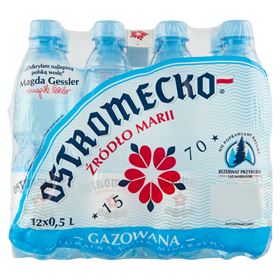 OSTROMECKO NATÜRLICHES SPRITZENDES MINERALWASSER 500 ML 12 STK